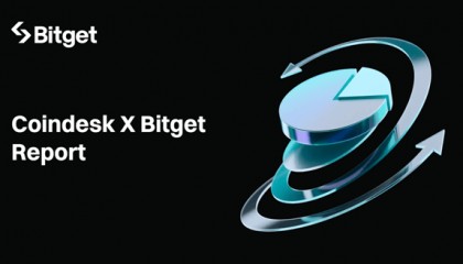 CoinDesk：Bitget 月均衍生品交易量破5千亿
