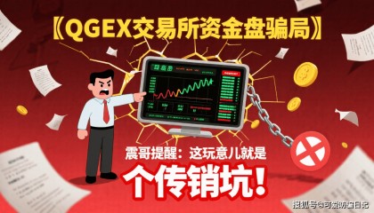 【QGEX交易所资金盘骗局】震哥提醒：这玩意儿就是个传销坑！