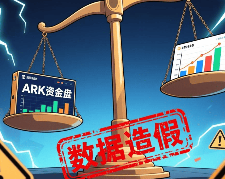 区块链交易溯源失灵！ARK方舟资金盘伪造资金流向数据，掩盖圈钱事实